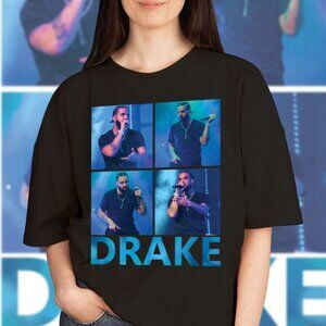 Drake Graphic T-Shirt Rapper Hip Hop Music Fan Gift Retro Drake Tee 05